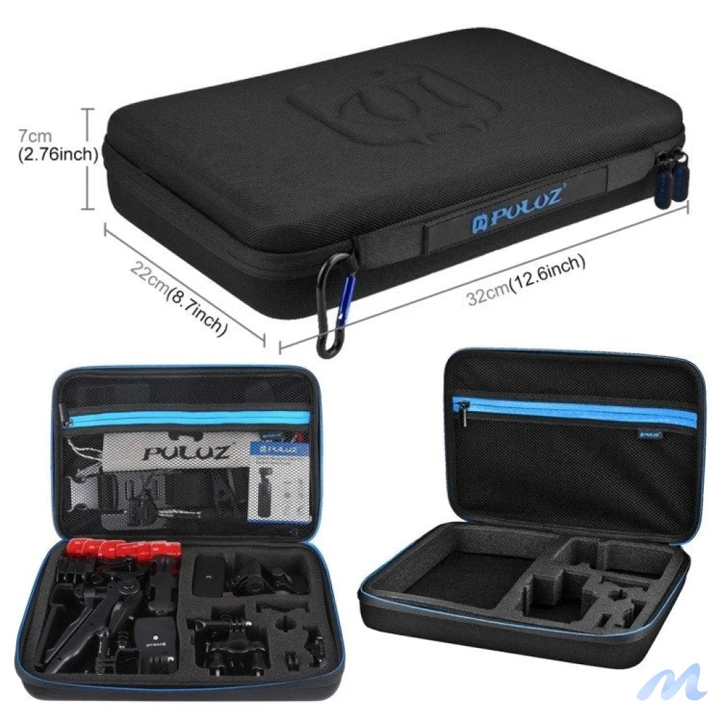 Set of 43 Puluz accessories for sports cameras (including Osmo Action 5 Pro, Ace Pro 2) PKT47