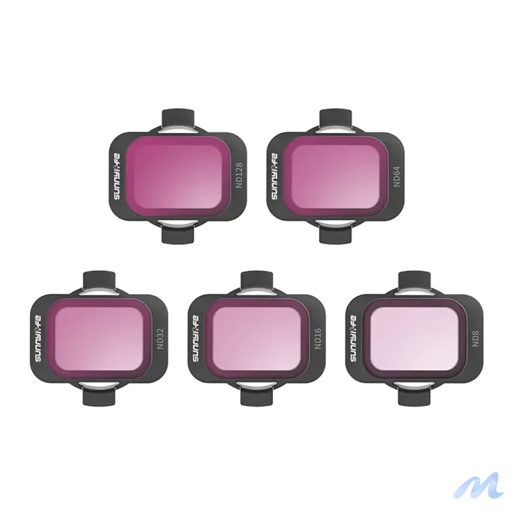 Set of 5 Filters Sunnylife ND 8/16/32/64/128 for DJI Avata 2