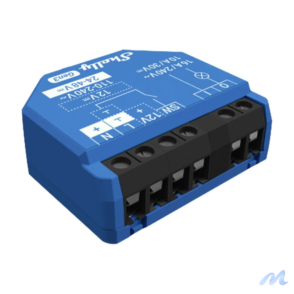 Shelly 1 Gen3 Set of 4 Controller WiFi/Bluetooth