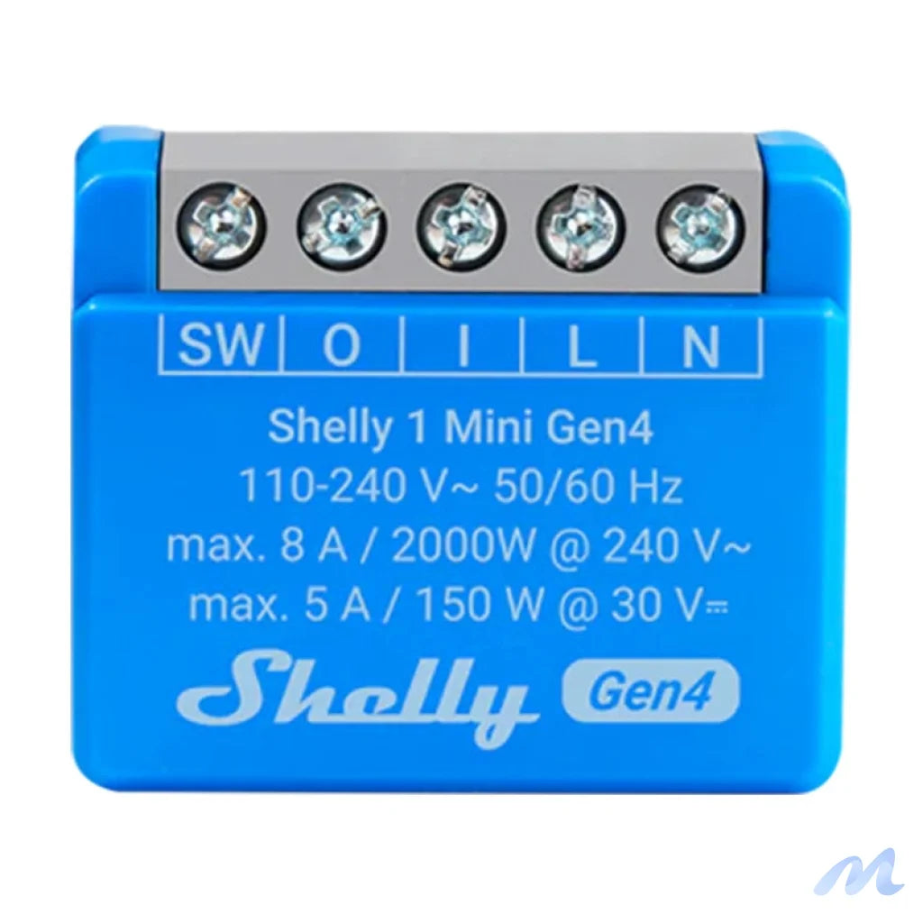 Shelly 1 Mini Gen4 Controller Zigbee/Matter
