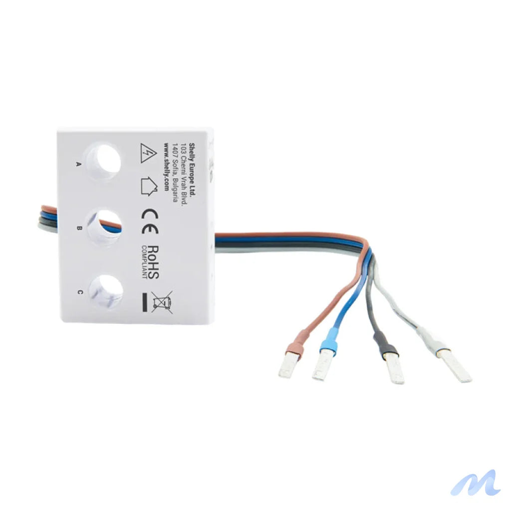 Shelly 3EM-63W Gen3 1/3-channel WiFi energy meter (wired model)