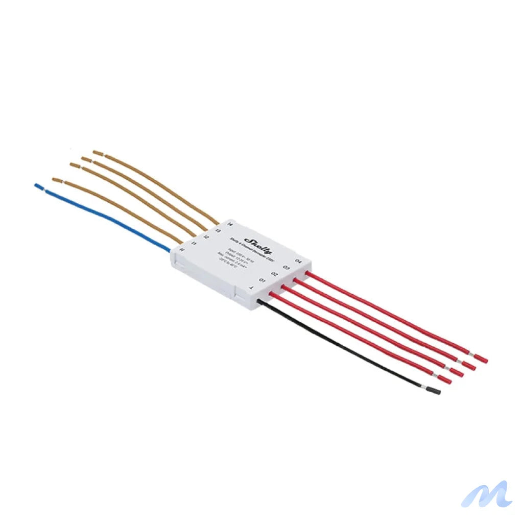 Shelly Decoupler 4-channel decoupler 230V
