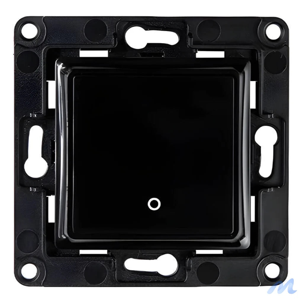 Shelly wall switch 1 button (black)