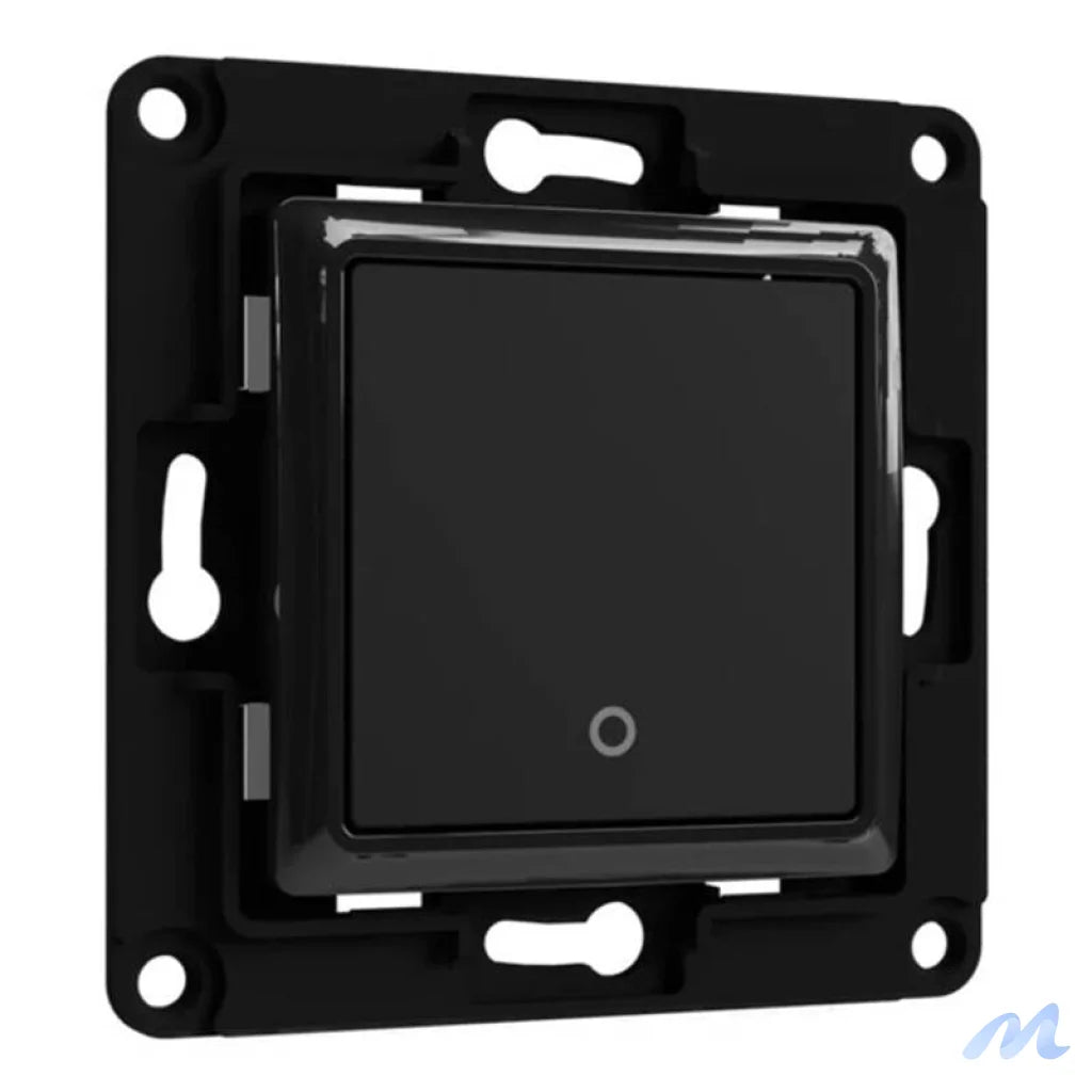 Shelly wall switch 1 button (black)