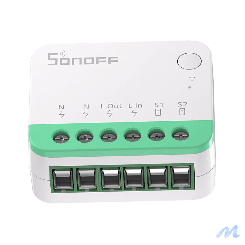 Smart mini switch WiFi Sonoff MINIR4M Matter (HomeKit, SmartThings, Home Assistant)