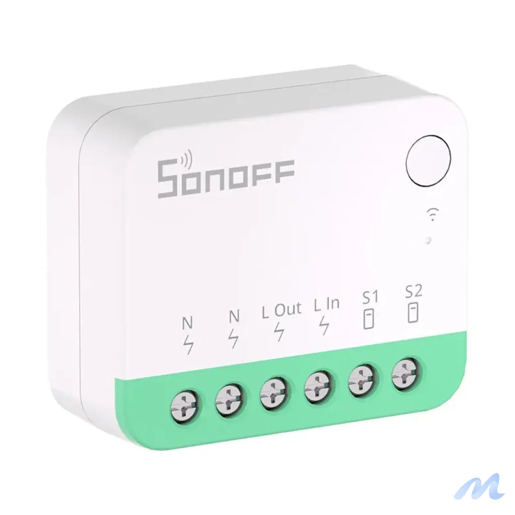 Smart mini switch WiFi Sonoff MINIR4M Matter (HomeKit, SmartThings, Home Assistant)