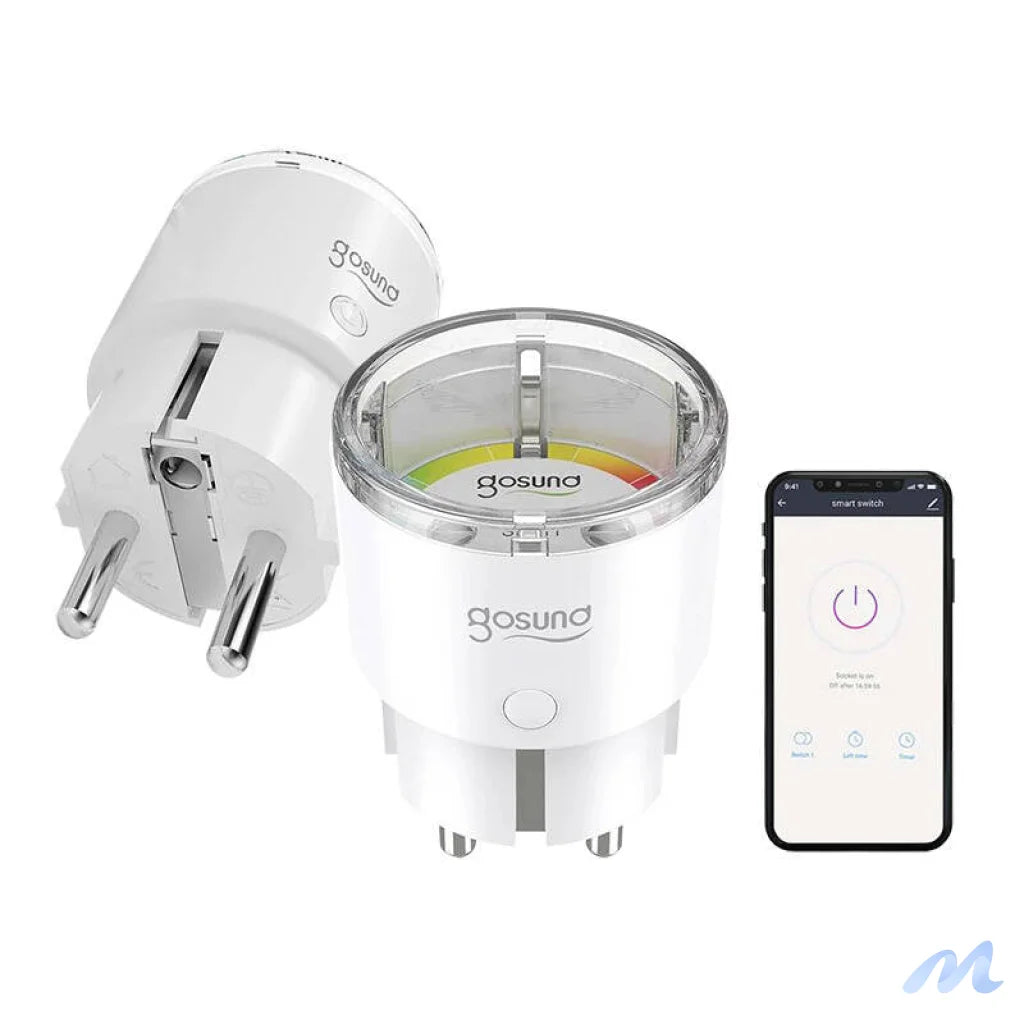Smart plug WiFi Gosund EP2 10A Tuya