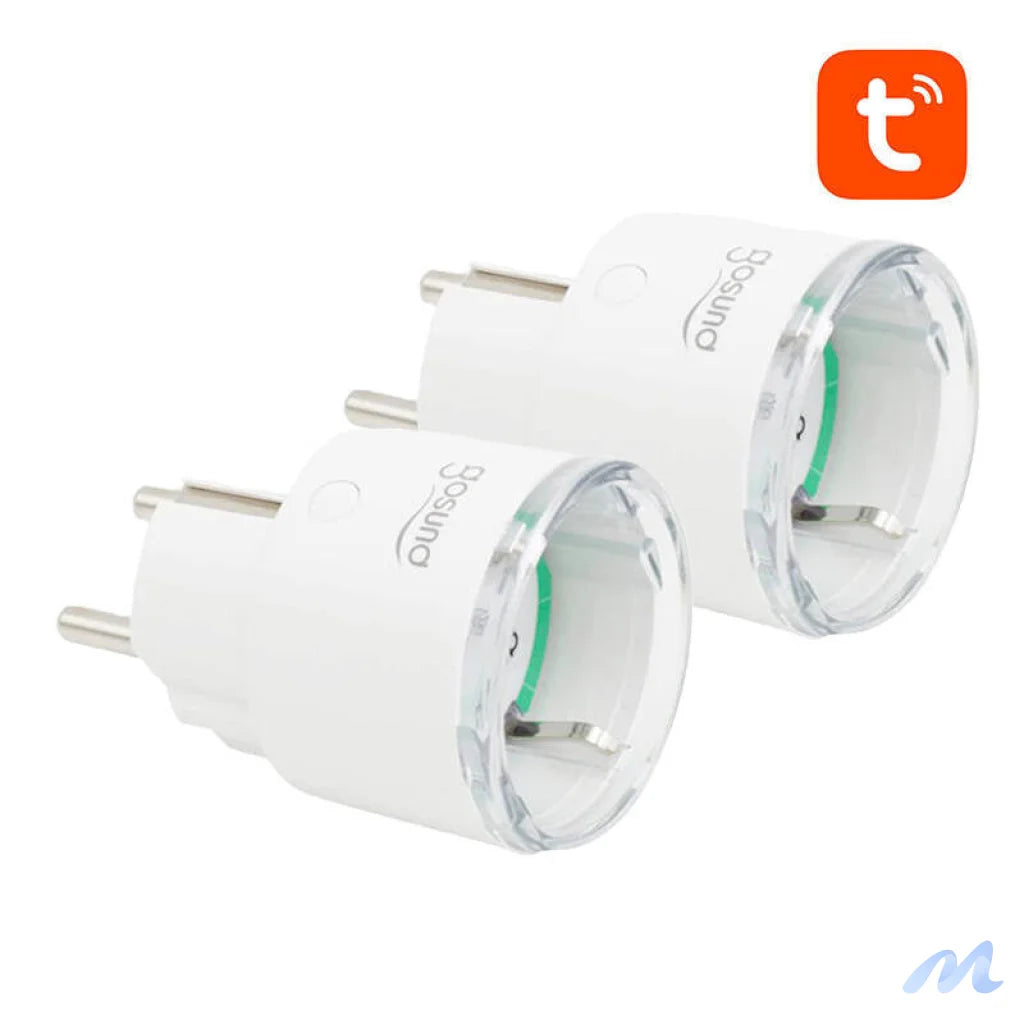 Smart plug WiFi Gosund SP111 3680W 16A, Tuya 2-pack