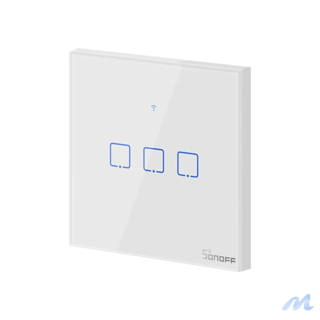 Smart Switch WiFi + RF 433 Sonoff T1 EU TX (3-channel)