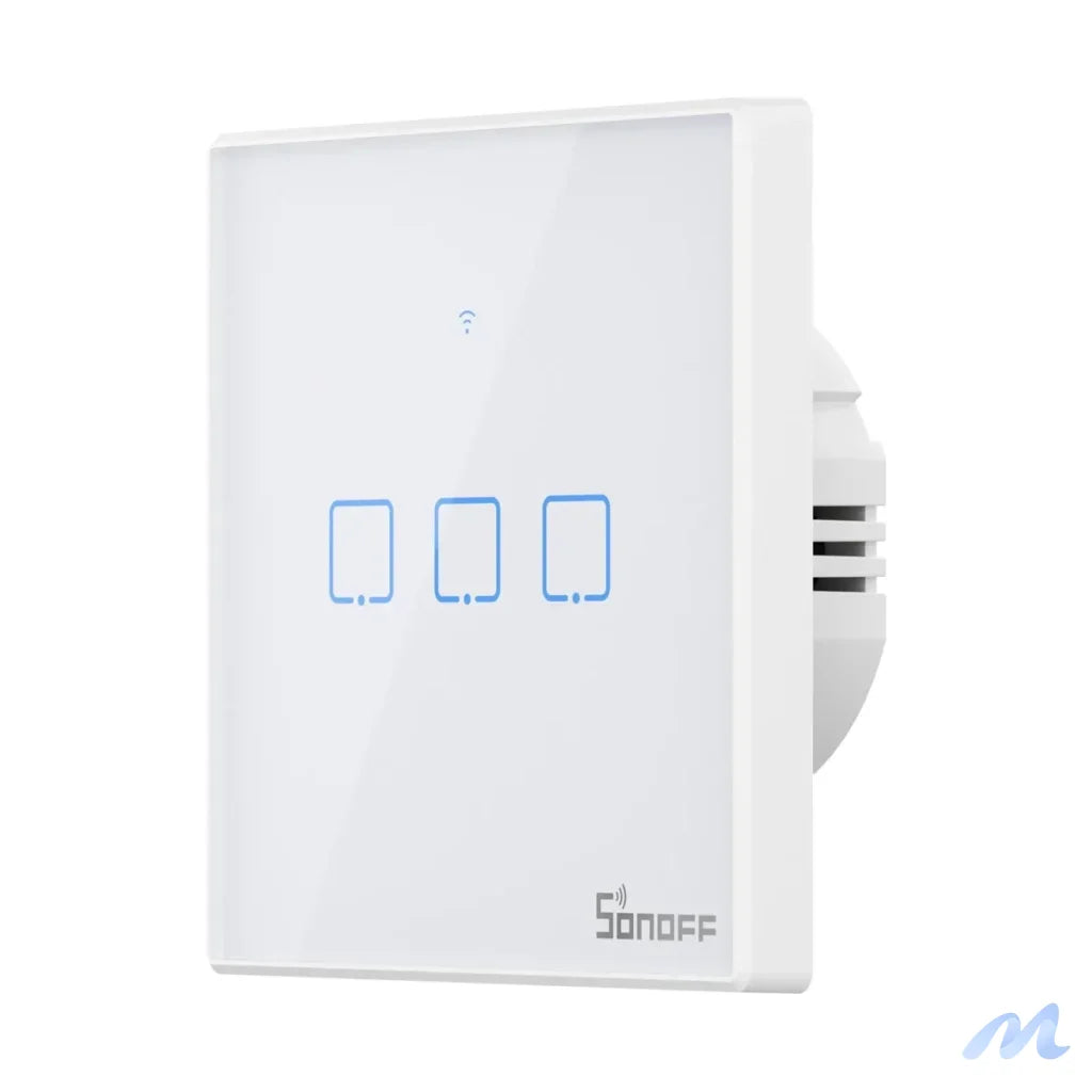 Smart Switch WiFi + RF 433 Sonoff T2 EU TX (2-channel) updated