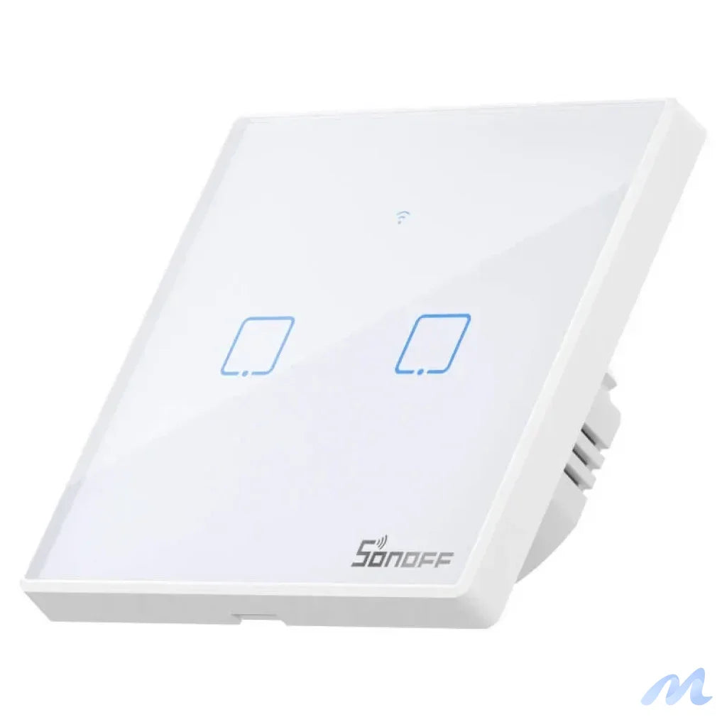 Smart Switch WiFi + RF 433 Sonoff T2 EU TX (2-channel) updated