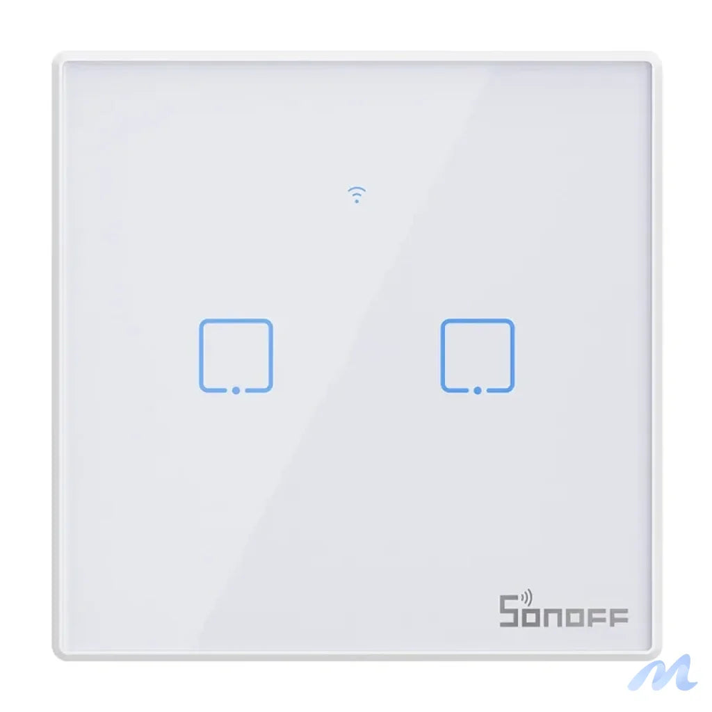 Smart Switch WiFi + RF 433 Sonoff T2 EU TX (2-channel) updated