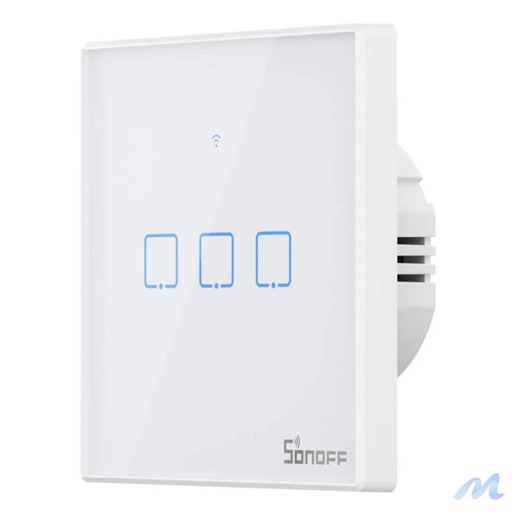 Smart Switch WiFi + RF 433 Sonoff T2 EU TX (3-channel) updated