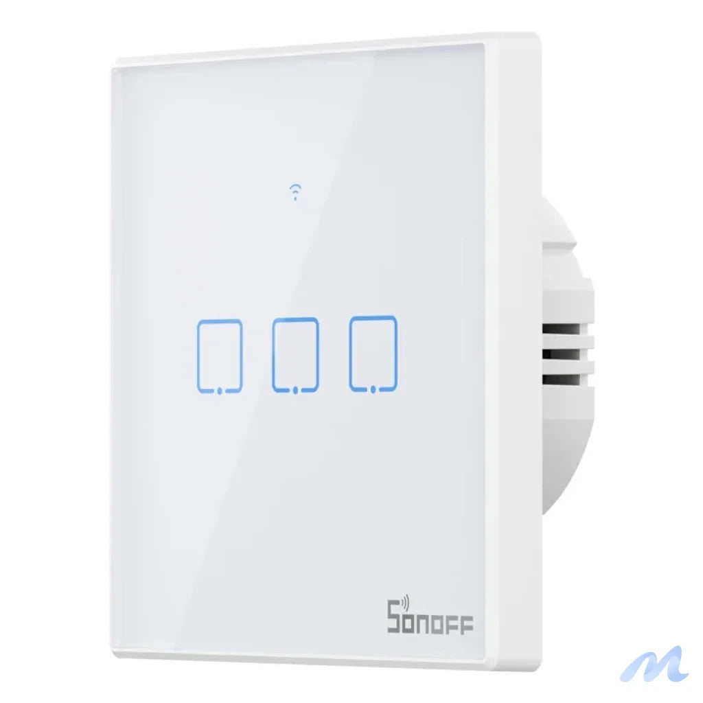 Smart Switch WiFi + RF 433 Sonoff T2 EU TX (3-channel) updated