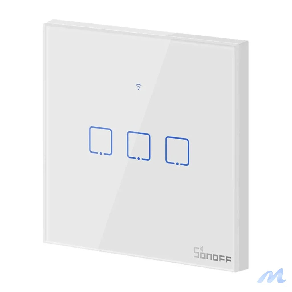 Smart Switch WiFi Sonoff T0 EU TX (3-channels)