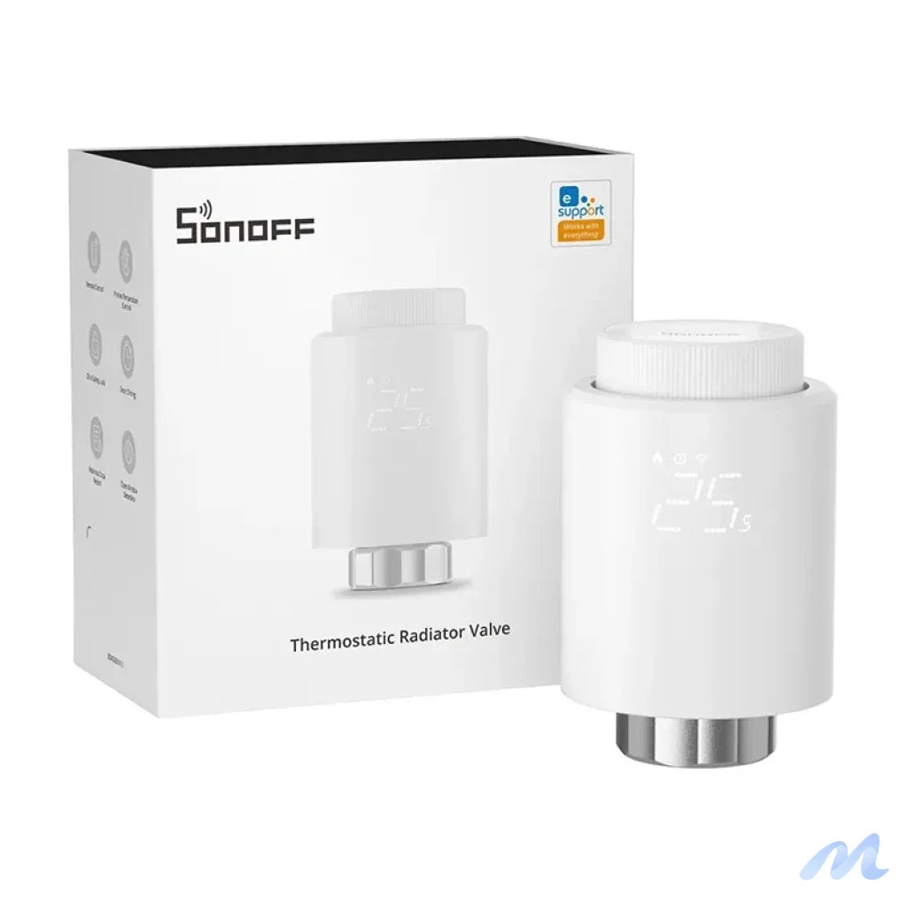 Smart Thermostat Radiator Valve Sonoff TRVZB Zigbee 3.0