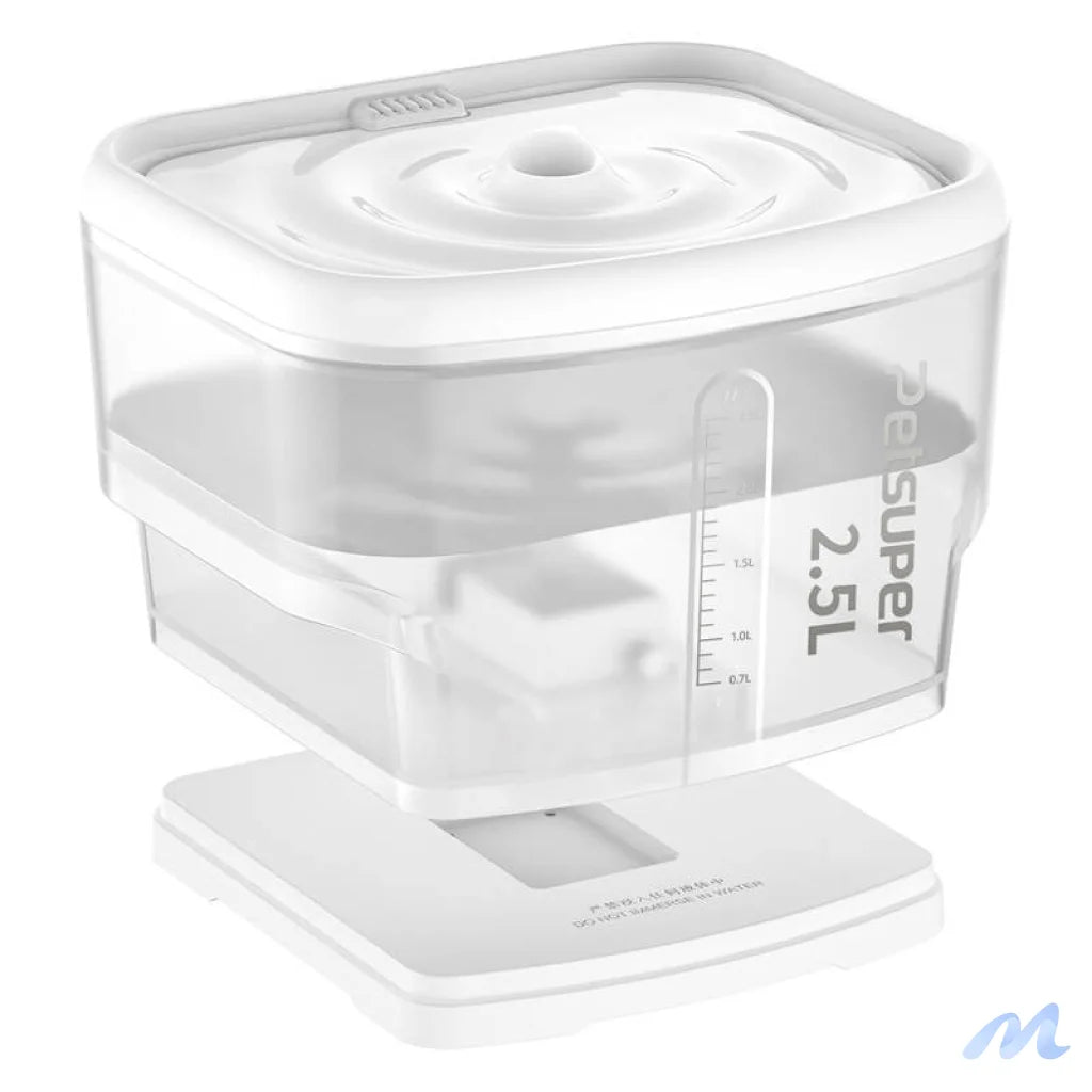 Smart Water Fountain for pets Petsuper PW03 2,5L (white)