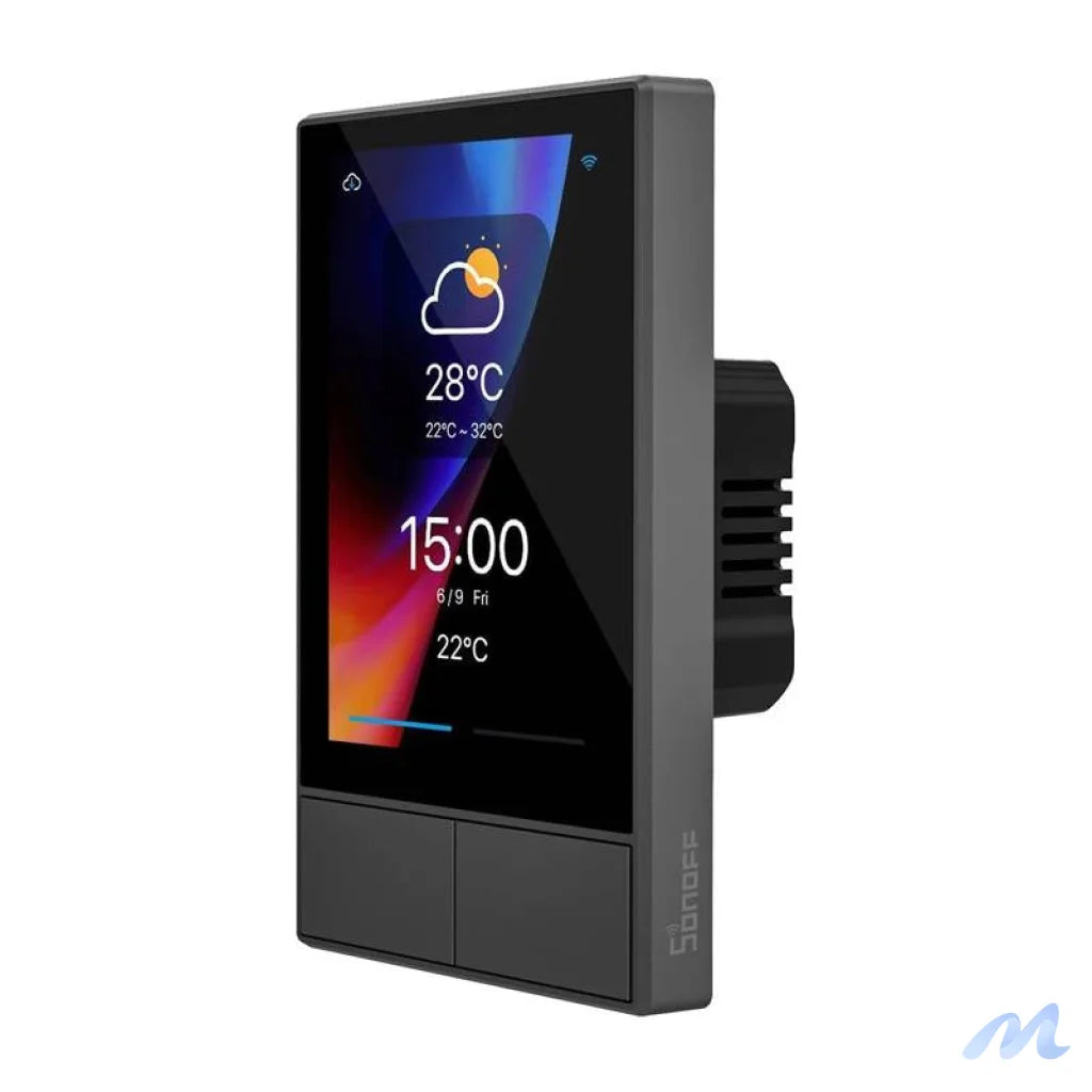 Smart WiFi control panel SONOFF NSPanel (black, 120mm)