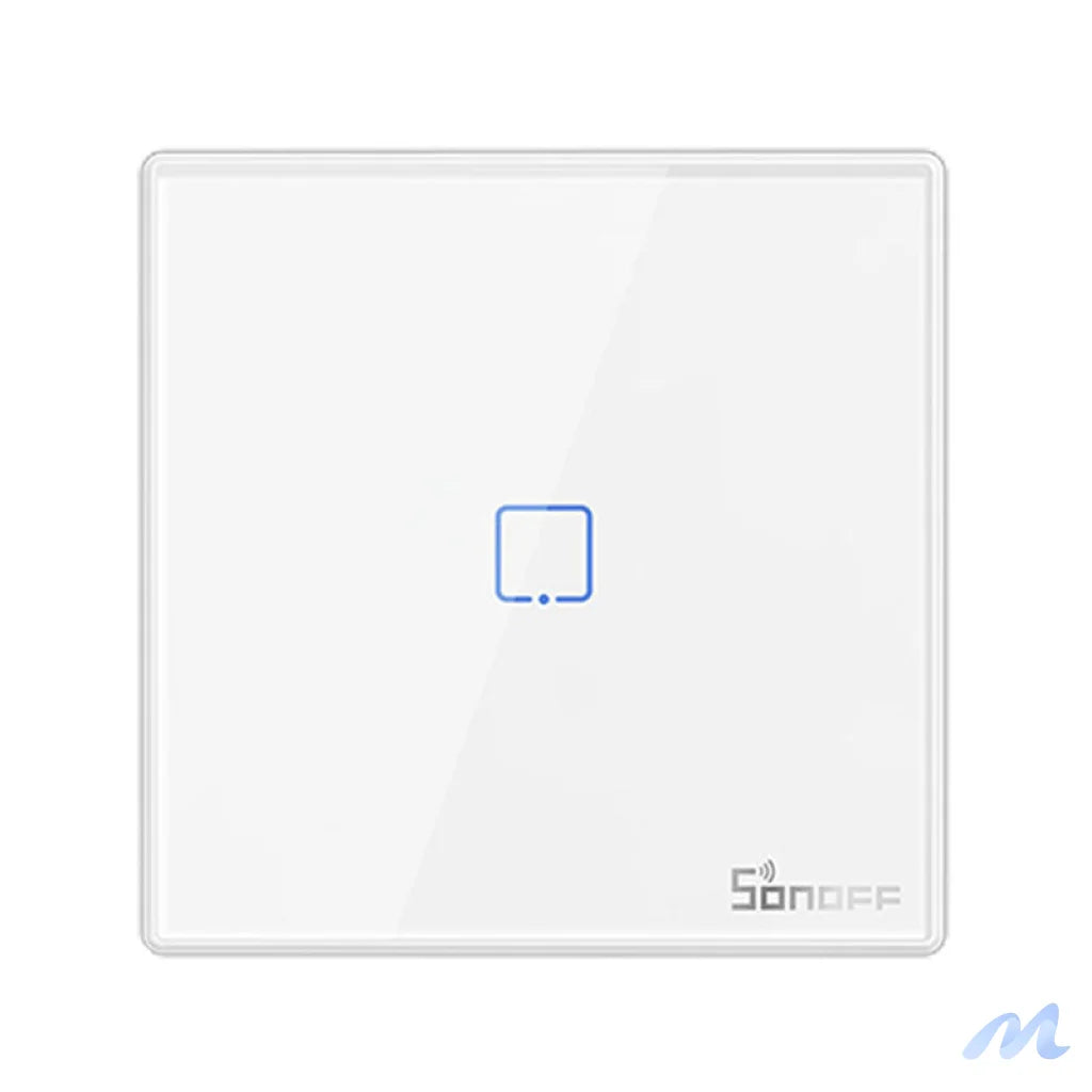 Smart Wireless Wall Switch Sonoff T2EU1C-RF 433MHz (1-channel)