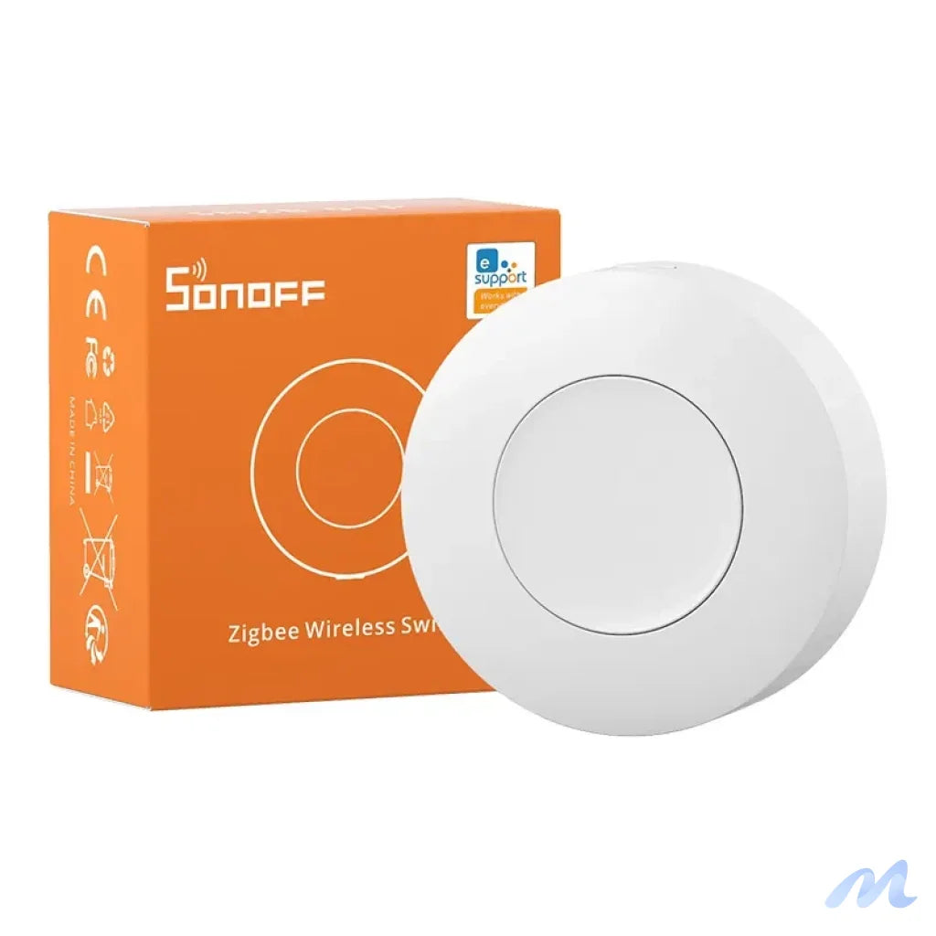 Smart Zigbee Wireless Button Sonoff SNZB-01P (round remote)