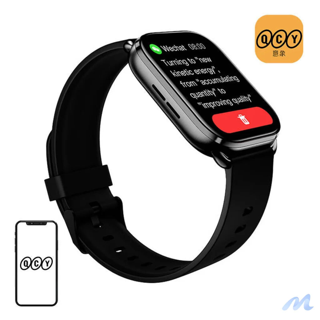 Smartwatch QCY WATCH GS  (black)