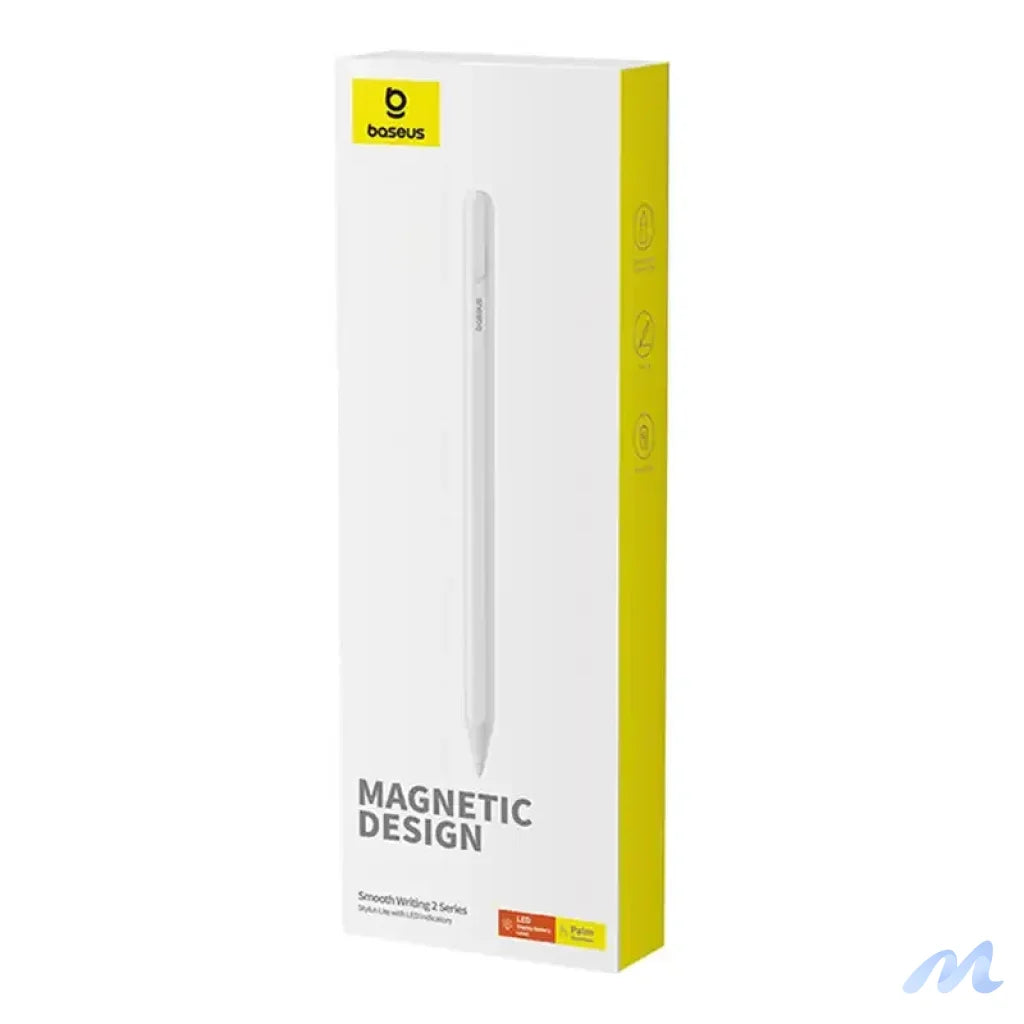 Smooth Writing 2 Baseus Stylus Lite with LED indicator (white)