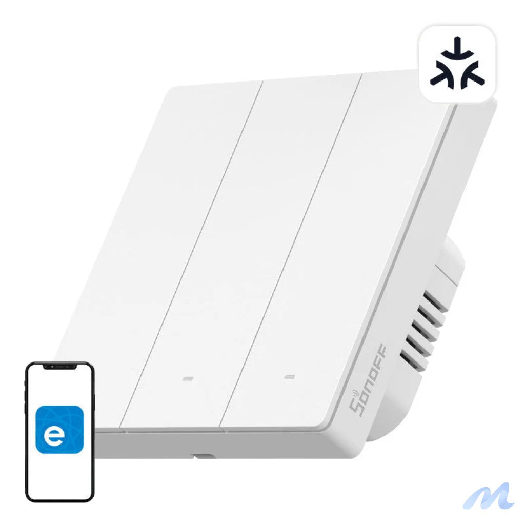 SONOFF M5-3C-86W WiFi Matter smart wall switch (3-channel)
