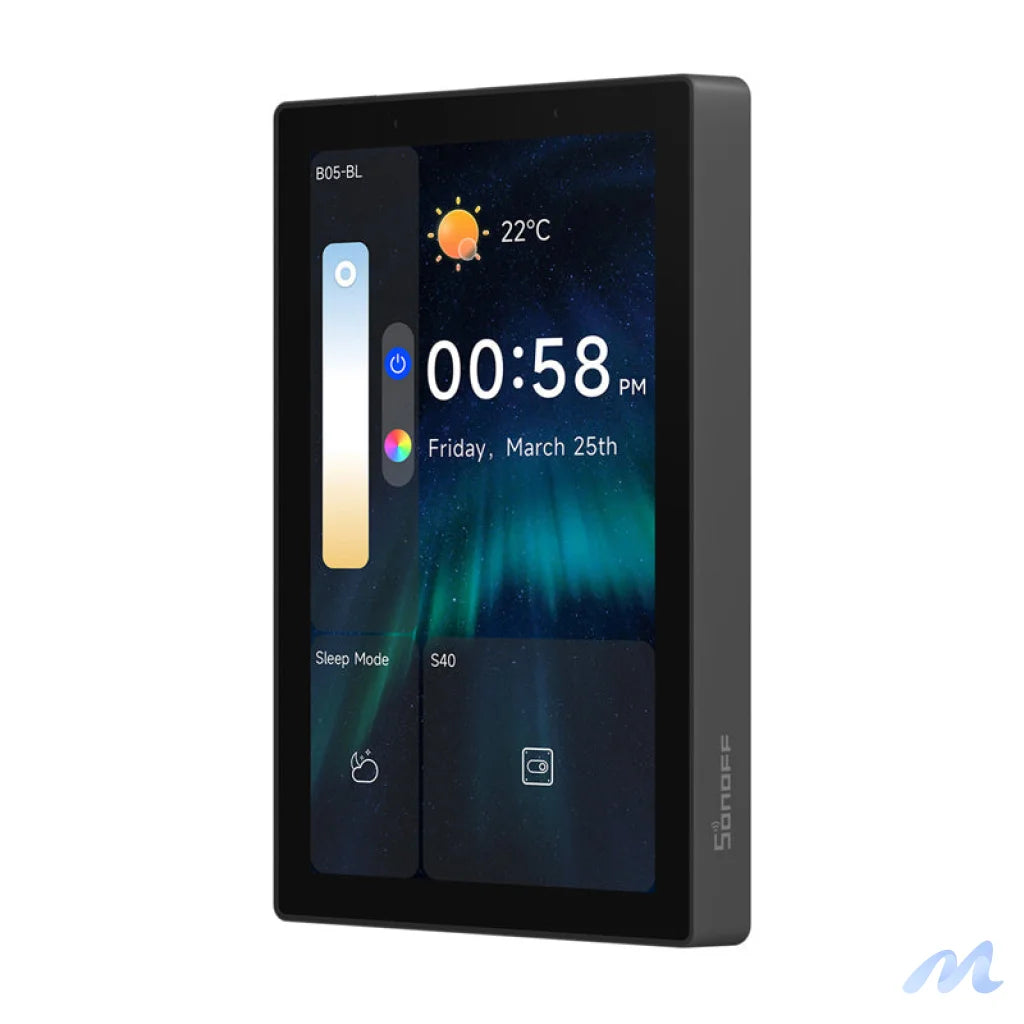 SONOFF NSPanel Pro 120 Smart Control Panel Matter WiFi/Bluetooth/ZigBee (black)