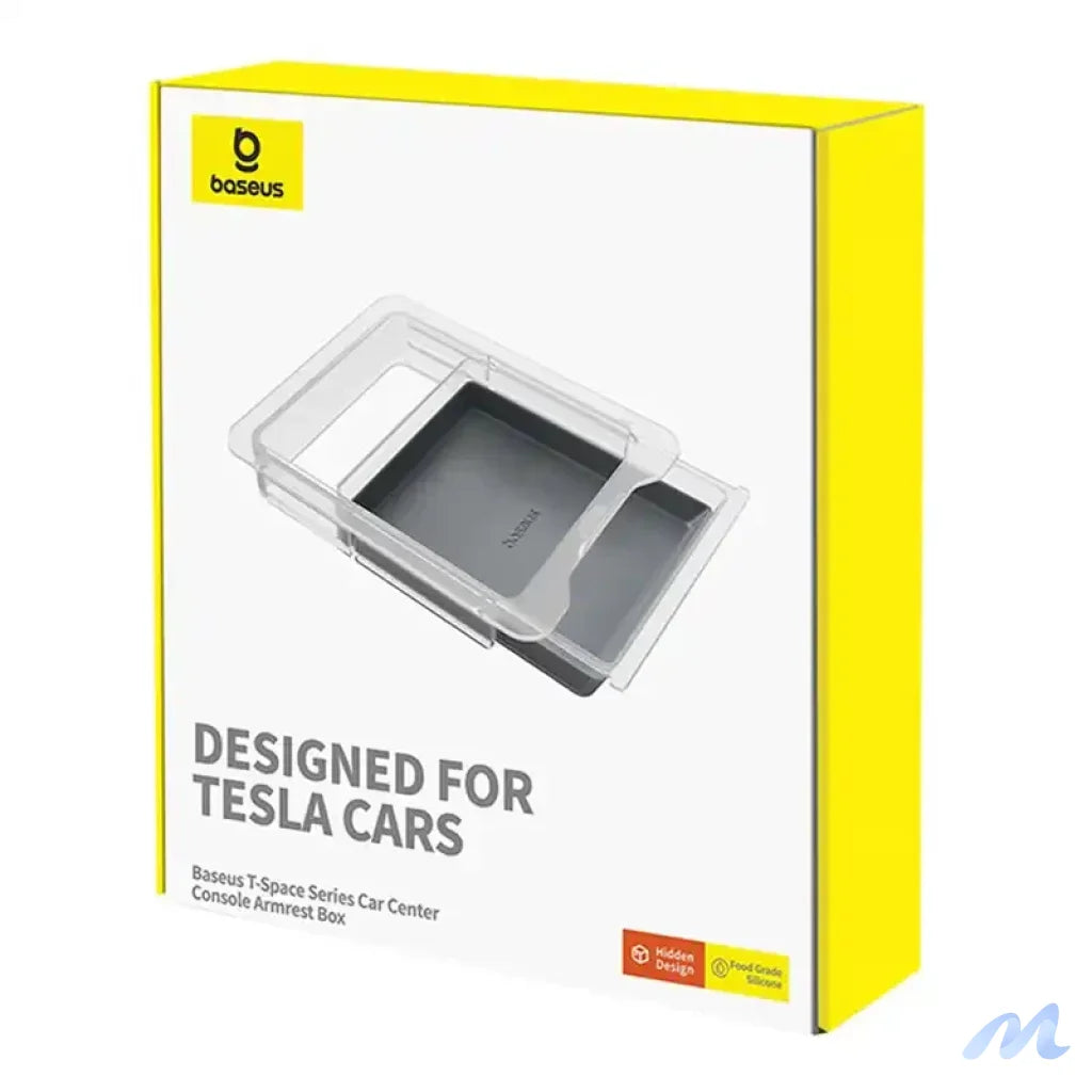 Storage box Tesla Baseus (grey)