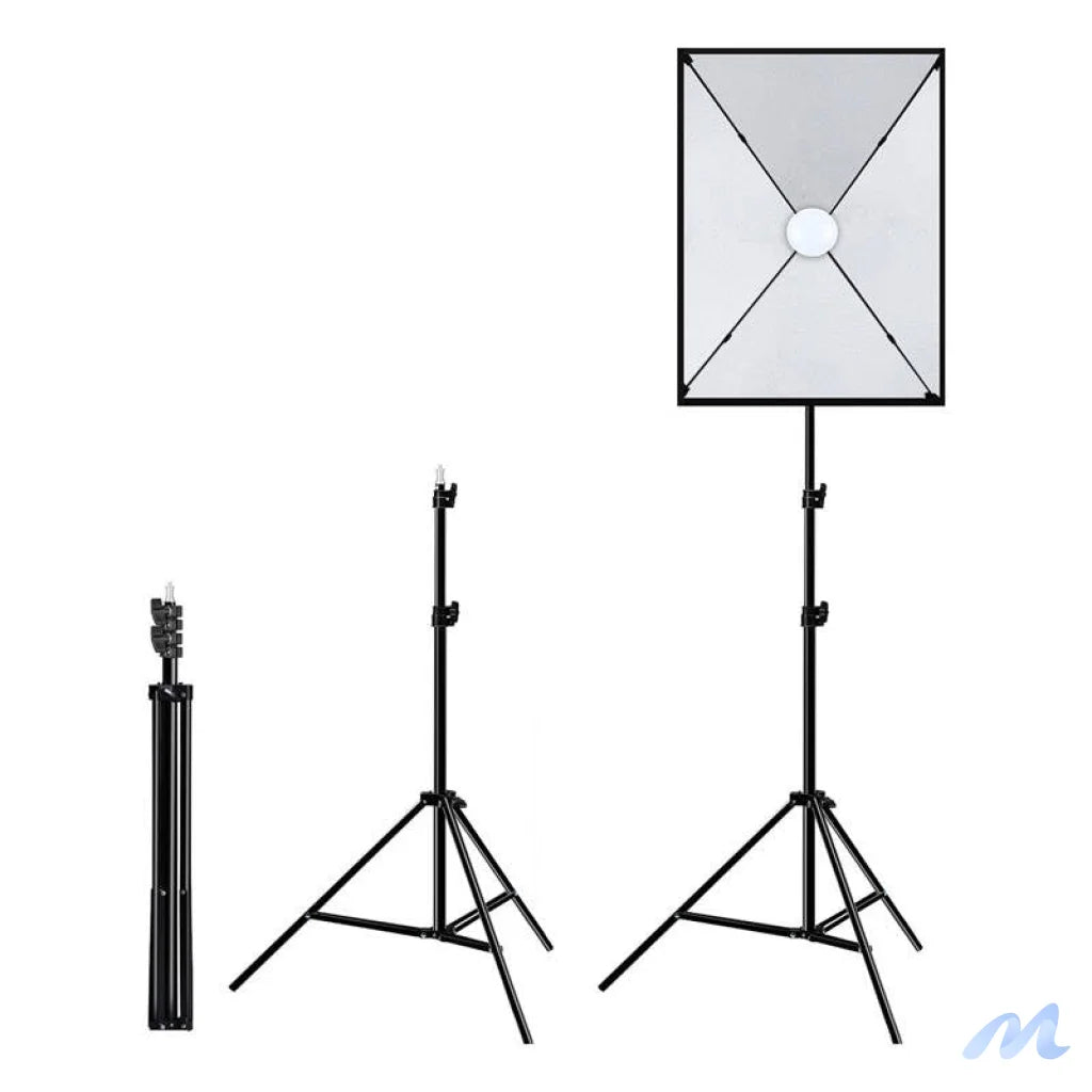 Studio set Puluz LED softbox 50x70cm, tripod, LED bulb 1 pc PU5070EU