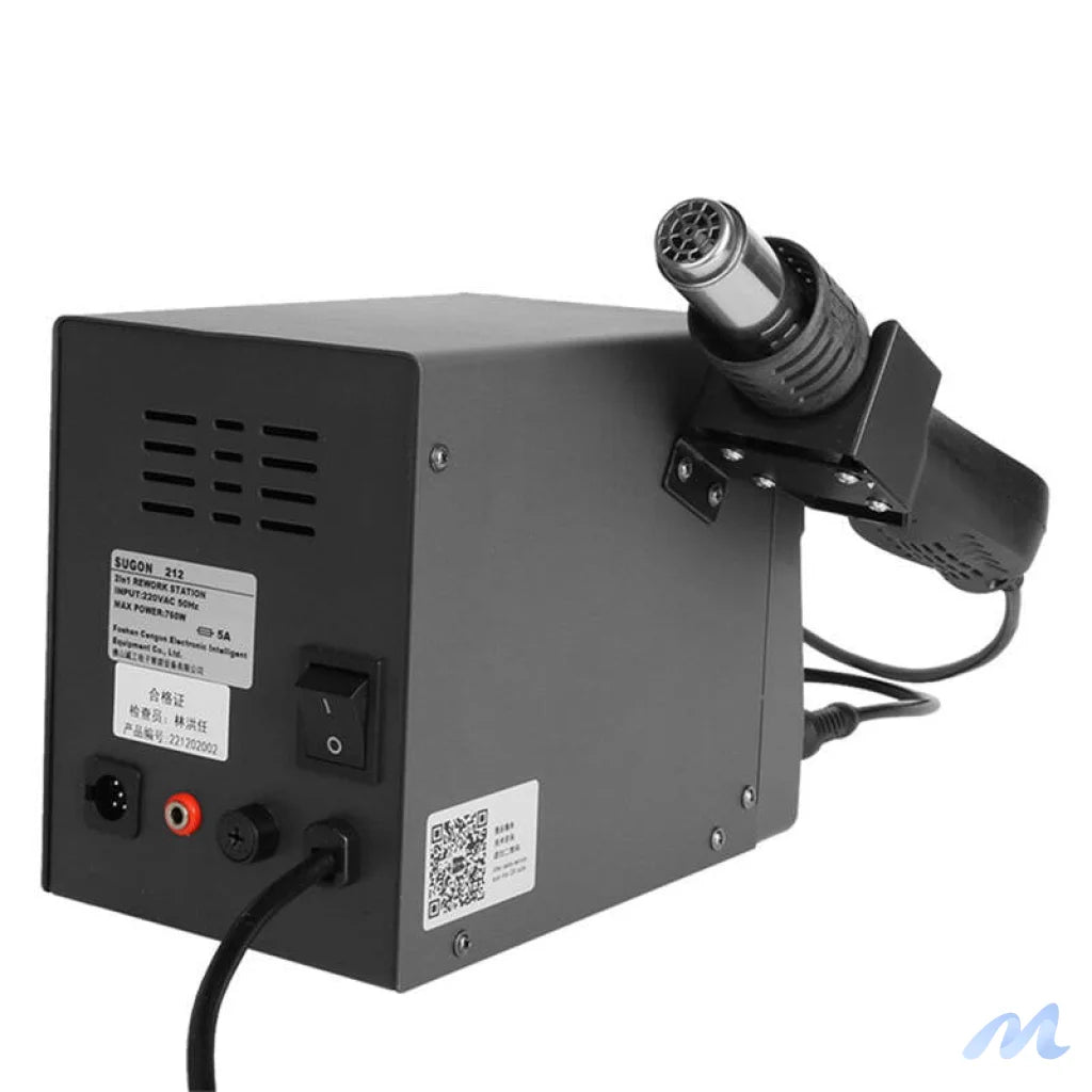 SUGON 212 Hot Air Soldering Station + T12 Cob Soldering Machine