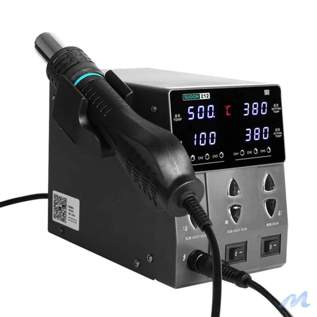 SUGON 212 Hot Air Soldering Station + T12 Cob Soldering Machine
