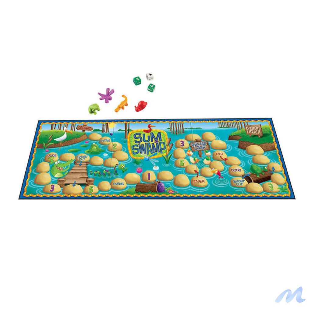 Sum Swamp Addition & Subtraction Game Learning Resources LER 5052