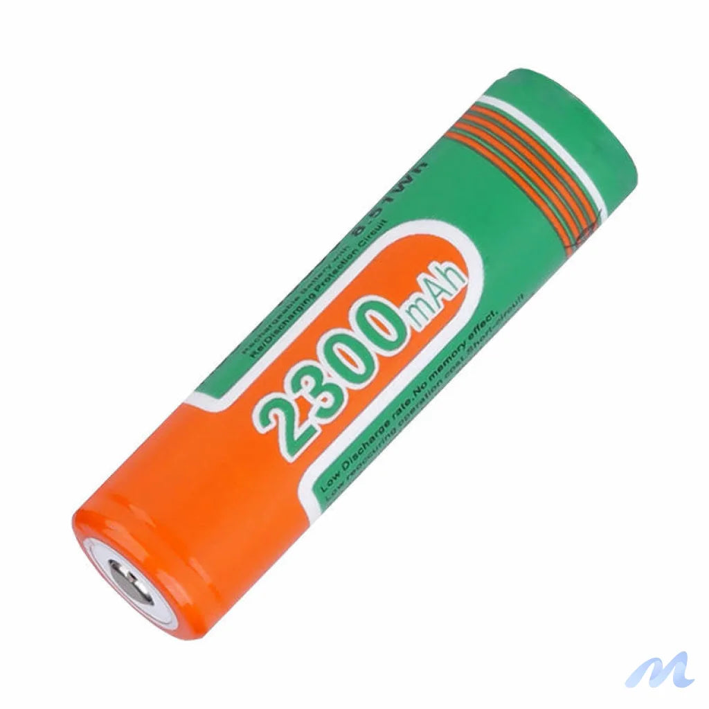 Superfire 2300 mAh rechargeable battery, up to 500 charge cycles