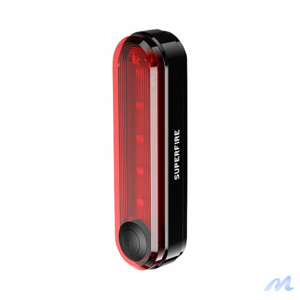 Superfire BTL01 rear bike light, USB, 230mAh