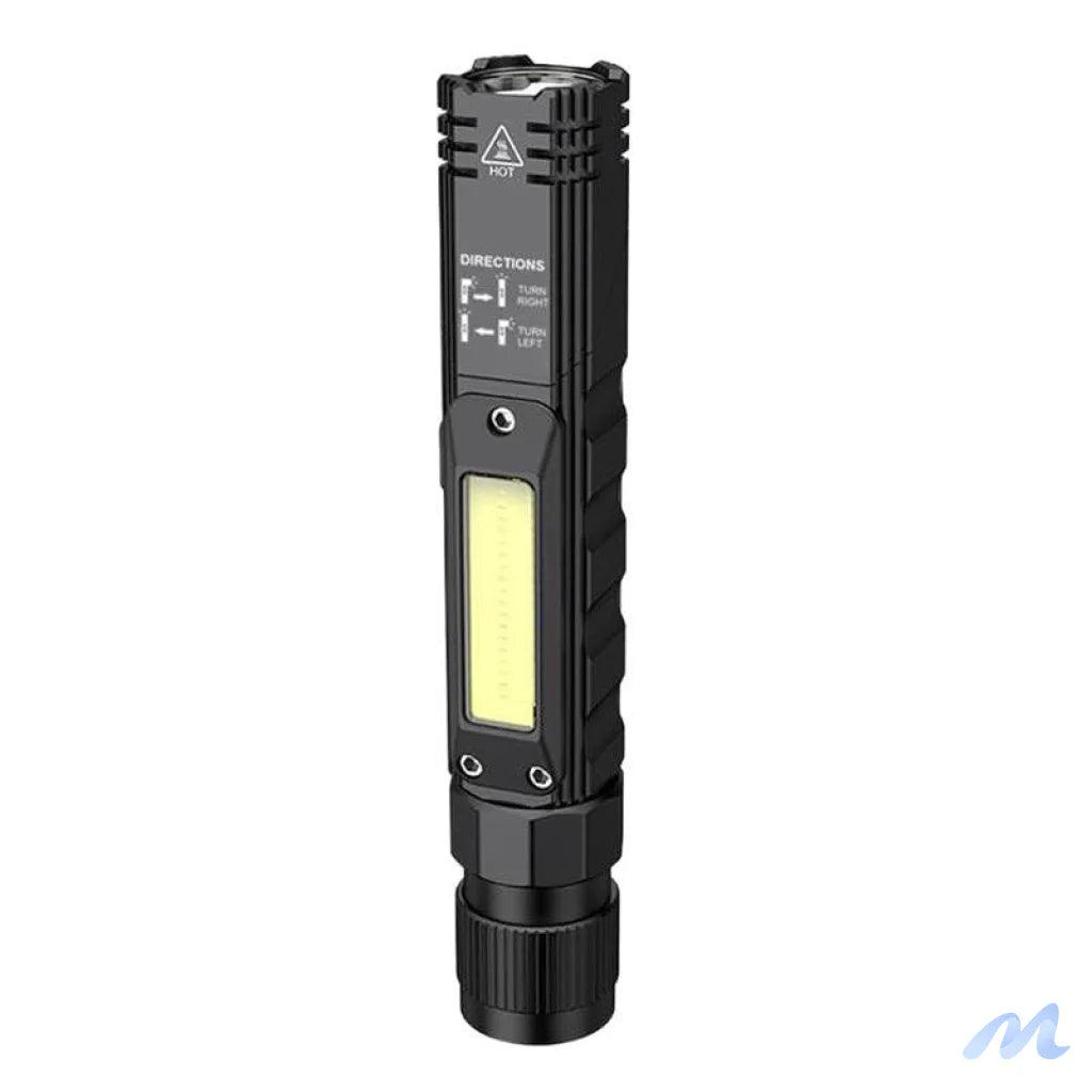 Superfire G19 multifunction flashlight, 200 lm, USB, 5 modes, 200 m