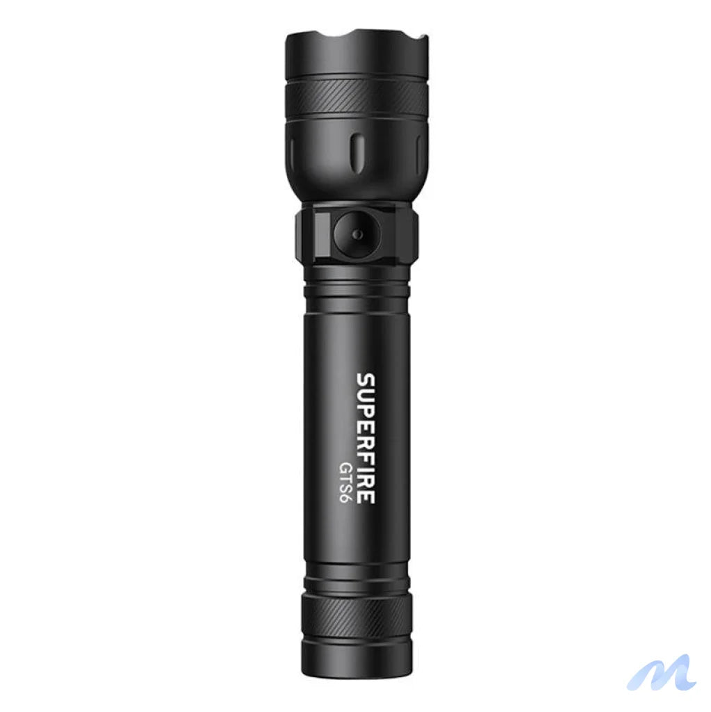 Superfire GTS6 flashlight, 360 lm, USB-C, 7W, 5 modes, 150m