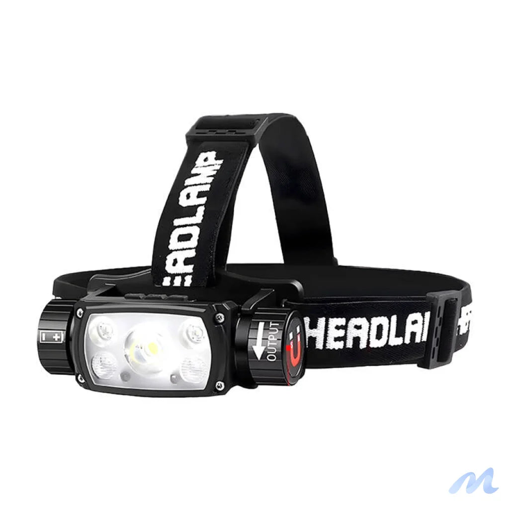 Superfire HE11 headlamp flashlight, 640 lm, 20W, 6 modes, 100m