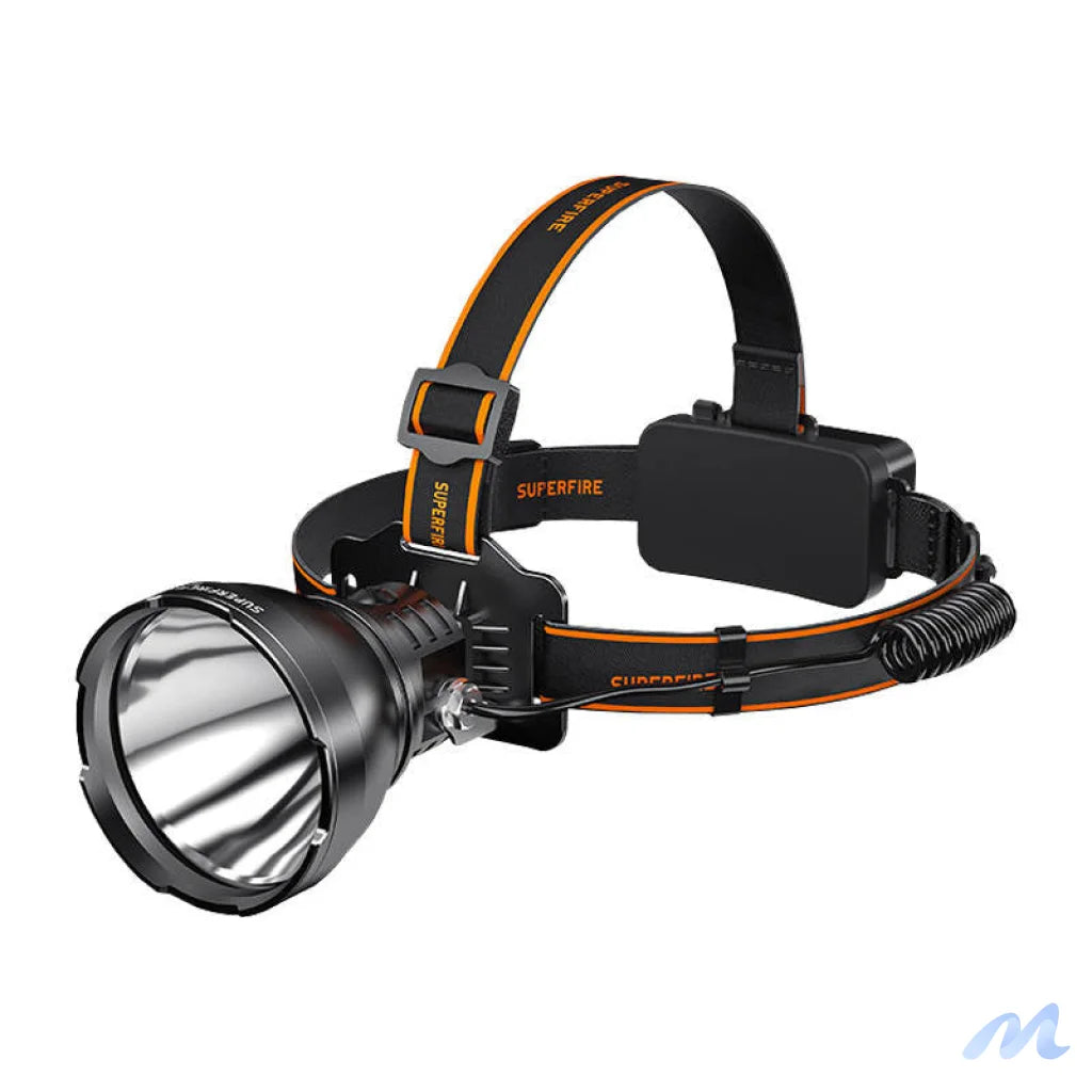 Superfire HL60 headlamp flashlight - 2300 lm, 4 modes, 330 m, 36W LED