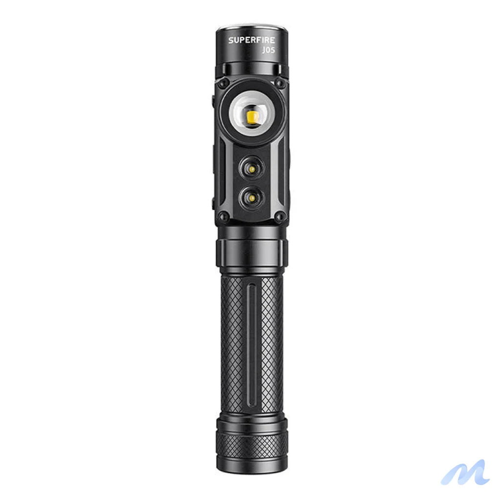 Superfire J05 flashlight, 380+450 lm, 4 modes