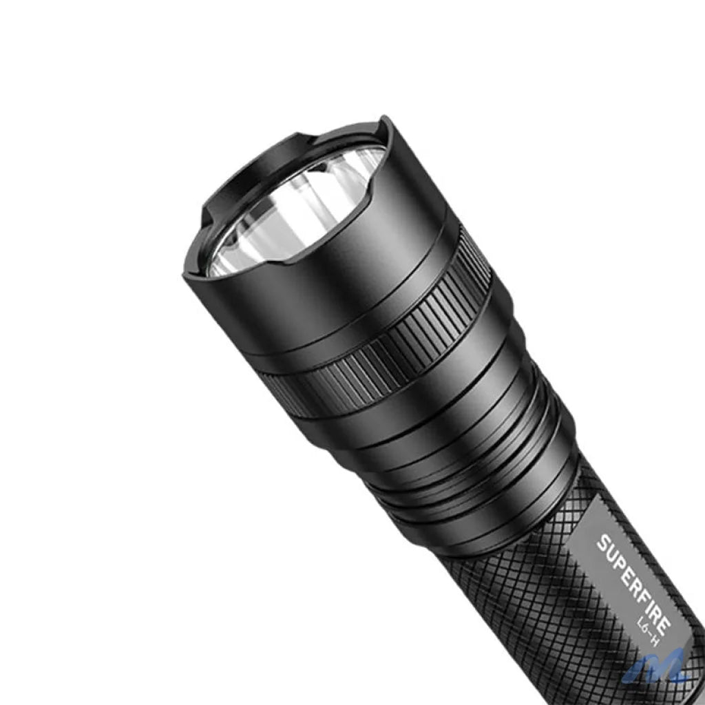 Superfire L6-H flashlight, 900 lm, 15W, USB-C, 5 modes