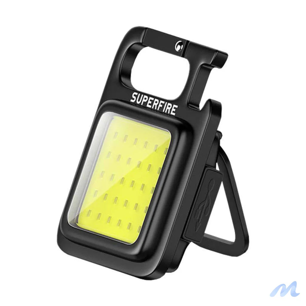 Superfire MX16 flashlight, 600 lm, 500 mAh, USB-C, 4 modes