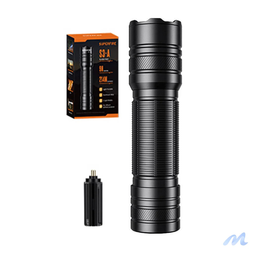 Superfire S3-A flashlight, 146 lm, 214 m, 5 modes