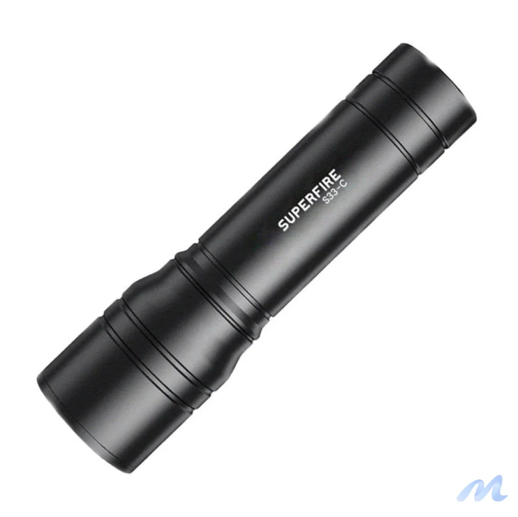 Superfire S33-C flashlight, 210 lm, USB, 180 m, 4 modes