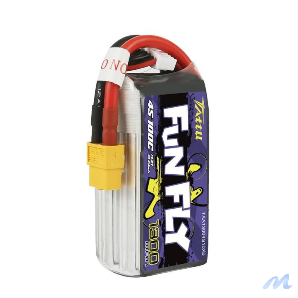 Tattu Funfly 1300mAh 14.8V 100C 4S1P battery