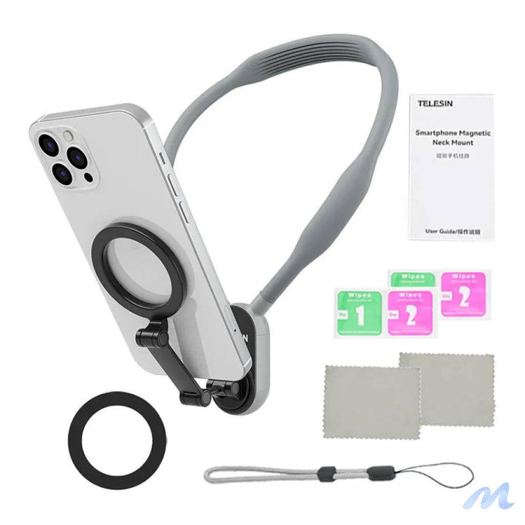 TELESIN magnetic neck mount for Iphone 12-16 MNM-002