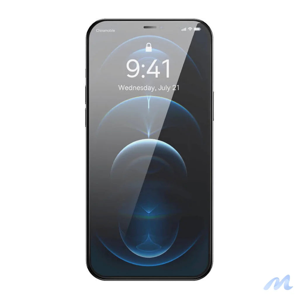 Tempered Glass Baseus 0.4mm Iphone 12 Pro  MAX + cleaning kit