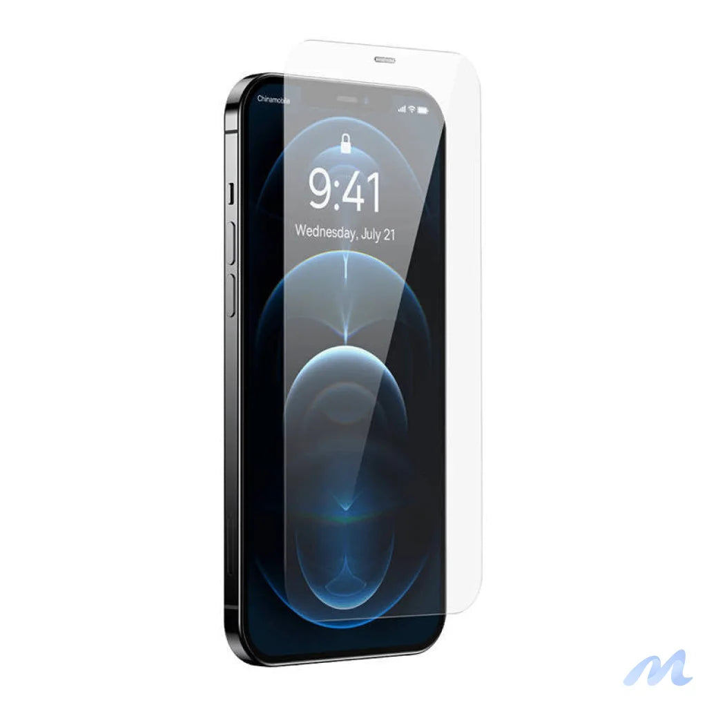 Tempered Glass Baseus 0.4mm Iphone 12 Pro  MAX + cleaning kit