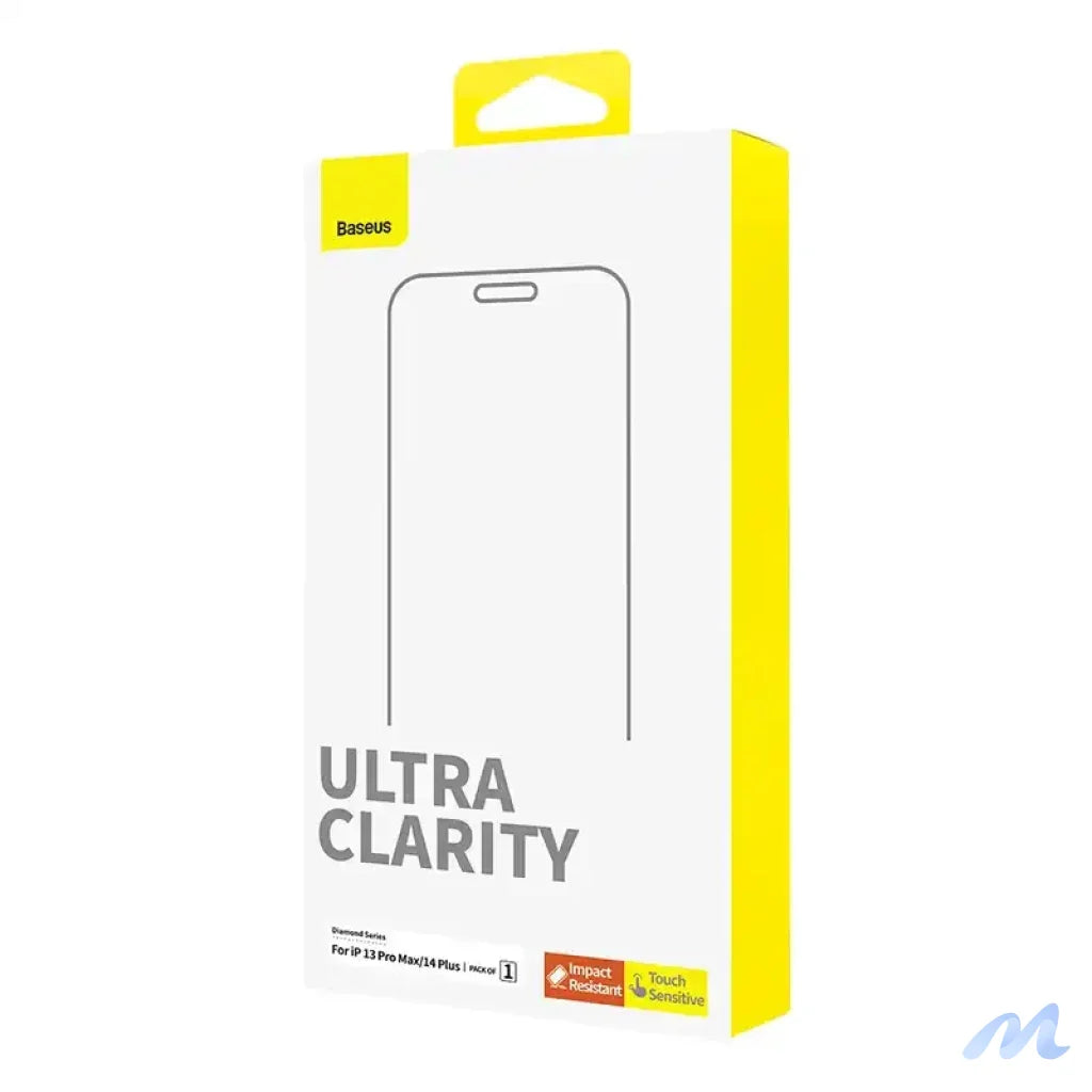 Tempered Glass screen protector Baseus OS Diamond Series HD for Iphone 13 Pro Max/14 Plus(Clear)