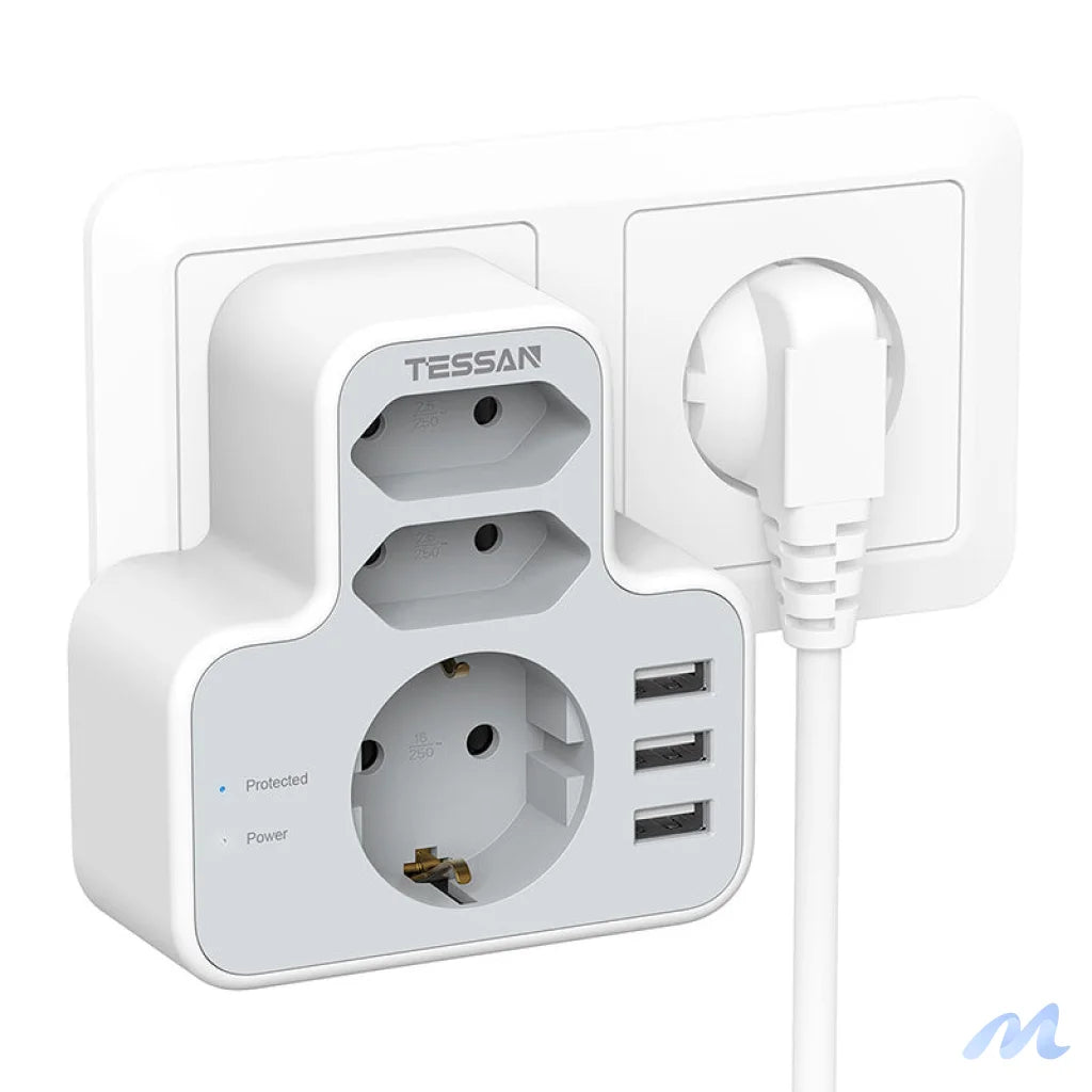 Tessan wall socket TS-327
